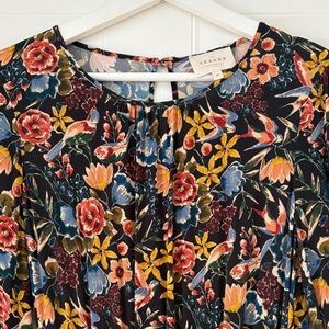 Sezane Multicolor Floral Dress